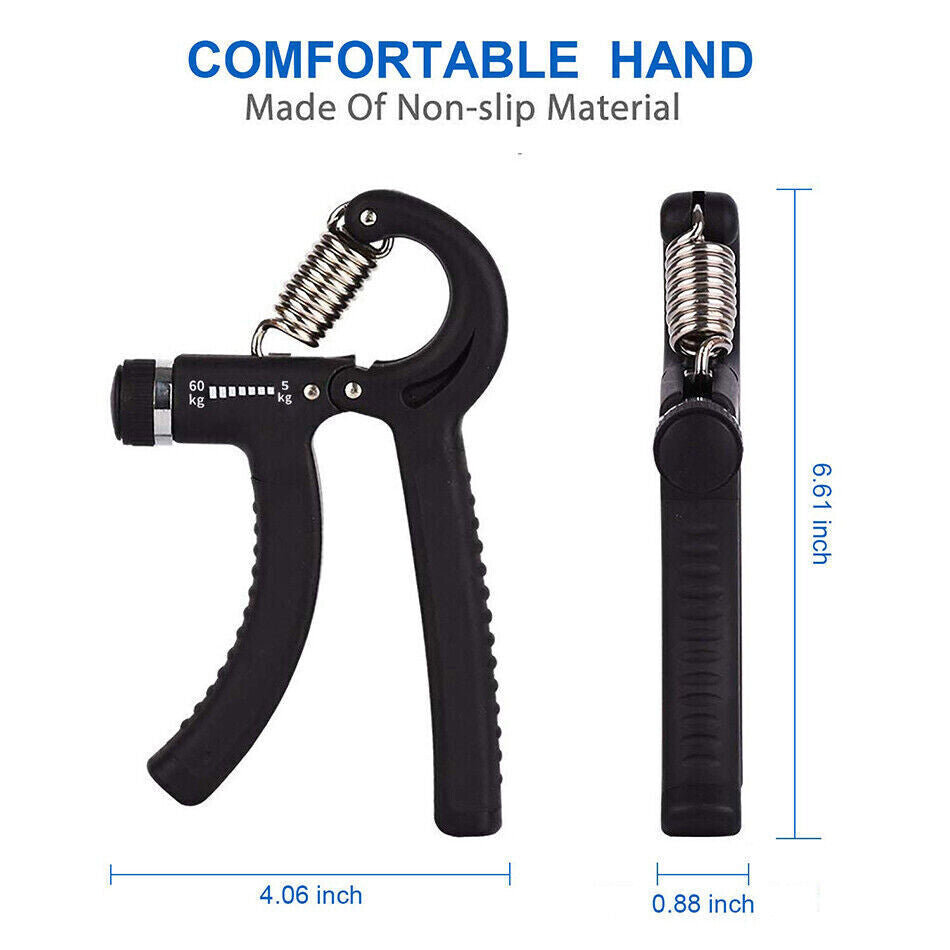 Boost Your Grip Strength with the Adjustable Hand Grip Power Trainer - Perfect for Fitness Enthusiasts!