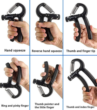 Boost Your Grip Strength with the Adjustable Hand Grip Power Trainer - Perfect for Fitness Enthusiasts!