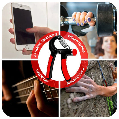 Boost Your Grip Strength with the Adjustable Hand Grip Power Trainer - Perfect for Fitness Enthusiasts!