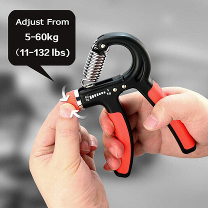 Boost Your Grip Strength with the Adjustable Hand Grip Power Trainer - Perfect for Fitness Enthusiasts!